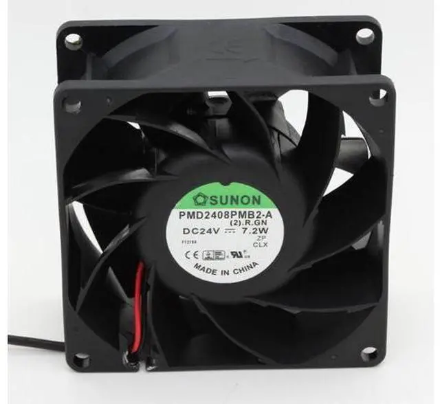 Main image of 8CM original Sunon PMD2408PMB2-A DC 24v 7.2w cpu cooler heatsink axial Cooling Fans 8038 80x80x38mm 80mm case cooler