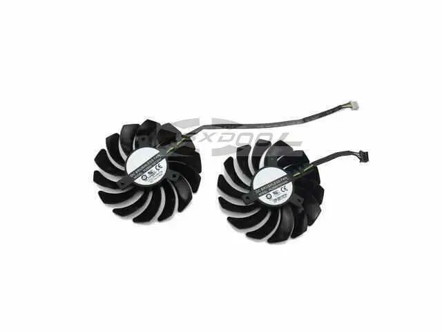 Alt view image 2 of 5 - 87MM PLD09210S12HH DC12V 0.40A 4PIN For RTX2060 graphics fan MSI Geforce RTX 2060 Super GAMING X Graphics Card Fan