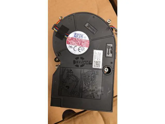 Alt view image 4 of 5 - New original For Dell Optiplex 3050 5050 7050 SFF Desktop Radiator Fan 7D86K AVC BAZB0925R2U DC12V 1.0A 24CFM