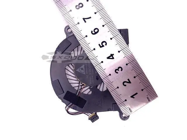 Alt view image 3 of 4 - New Original cpu fan for DELL E7280 7480 laptop cooling fan cooler 02T9GV 2T9GV KSB0605HC EG50040S1-C910-S9A DC5V 0.45A 4-Wire 4-pin