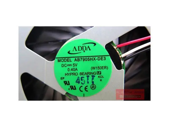 Alt view image 6 of 6 - 6-31-W370S-101 6-23-AW15E-011 AB7905HX-DE3 5V 0.40A fan