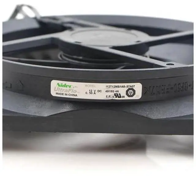 Alt view image 4 of 5 - Original NIDEC I12T12MS1A5-57A07 12V 0.50A CPU high air volume industrial chassis cooling