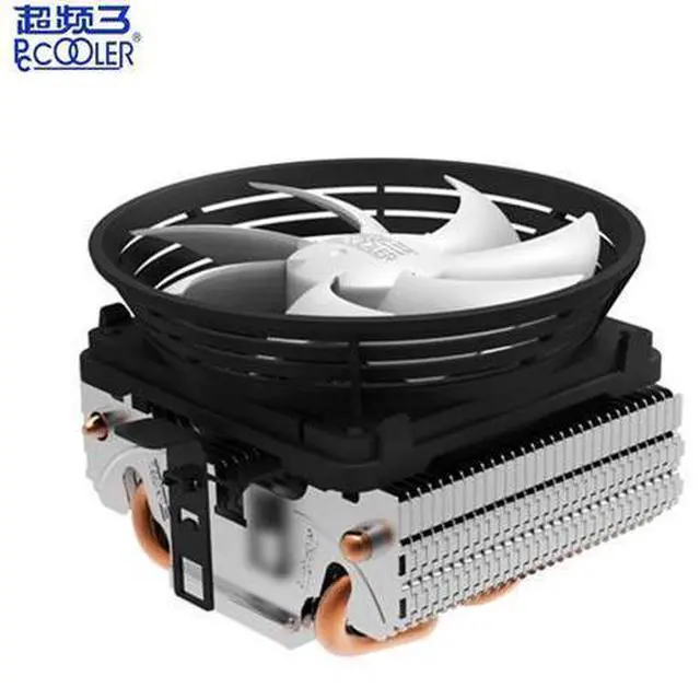Main image of V4 2 Heat pipe CPU Cooler Radiator 10cm quiet fan For AMD AM3 AM2 Intel LGA 775 1151 1150 1155 1156 CPU Cooling fan