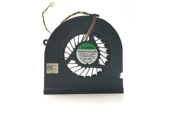 Main image of Original For Dell Inspiron one 2020 CPU fan EF90201V1-C010-S99 D3MHF DC12V 7.2W 4-wire 4-pin BAAA0920R2U P012 0.6A