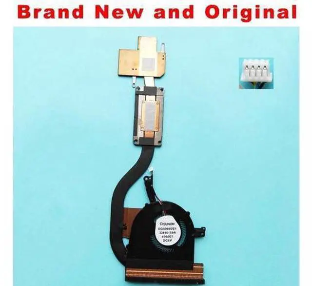 Main image of New Original radiator for Dell Latitude E5570 laptop heatsink cooling fan cooler CPU FAN & Heatsink Assembly 02TN2F 2TN2F