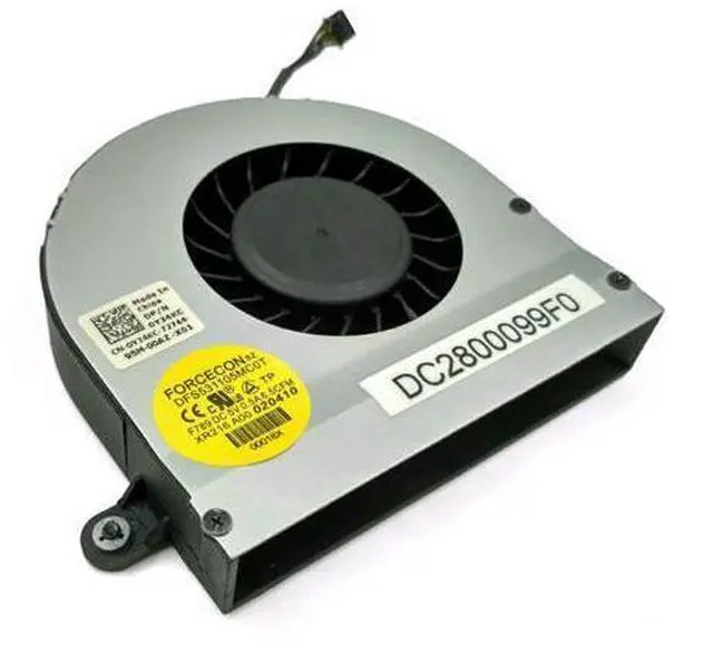 Alt view image 4 of 4 - New Laptop Fan For Dell Alienware M17X R3 R4 R5 Series CPU Cooling Fan 0XVXVH DC28000CMF0 DC2800099F0