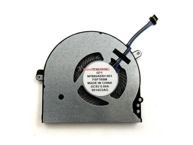 Alt view image 2 of 3 - New Laptop CPU Cooling Fan For HP Pavilion 15-CC703TX 15-CC704TX 15-CC705TX 15-CC706TX 15-CC707TX 927918-001 NFB80A05H-003