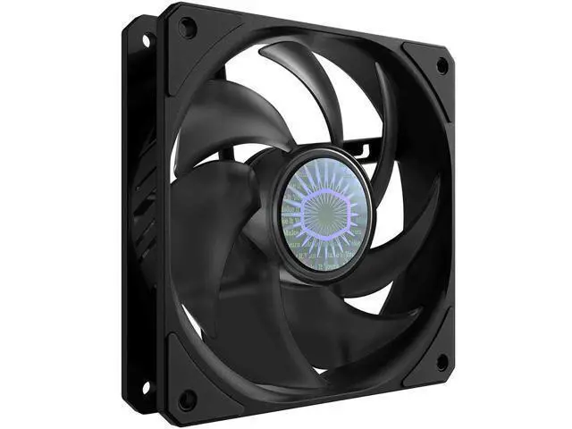Alt view image 5 of 6 - Cooler Master sickleflow 120mm LED 4pin PWM Shockproof silence fans For Computer Case CPU cooler cooling fan