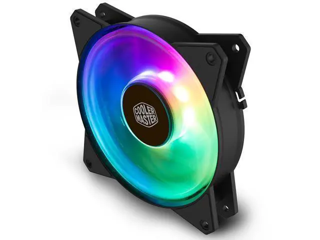 Alt view image 3 of 5 - Cooler Master MF120 ARGB 12cm RGB 5V/3PIN Computer Case Quiet PWM Fan PC Radiator CPU Cooler Water Cooling 120mm Replaces Fans