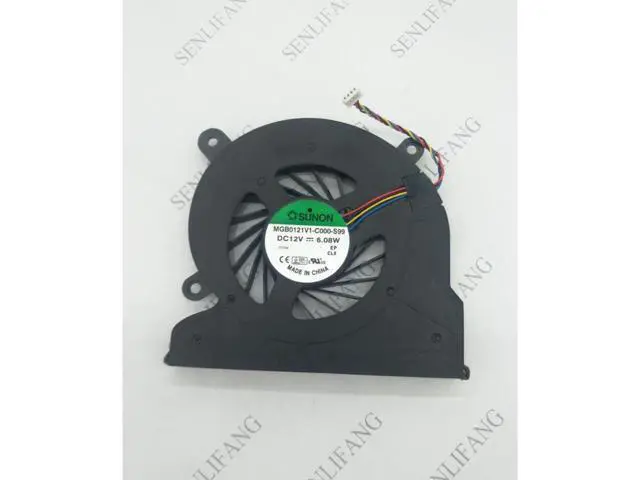 Alt view image 3 of 4 - cpu cooling fan cooler for Acer Aspire All In One 5600U A5600U-UB308 MGB0121V1-C000-S99 4pin 12V 6.08W
