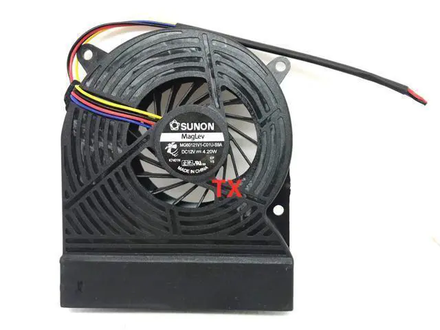 Alt view image 3 of 3 - For HP Touchsmart 600-1315XT 1100KR 1110B 1205XT 1210BE 1210CH CPU fan 12V MG60121V1-C01U-S9A FCN DFS602212M00T