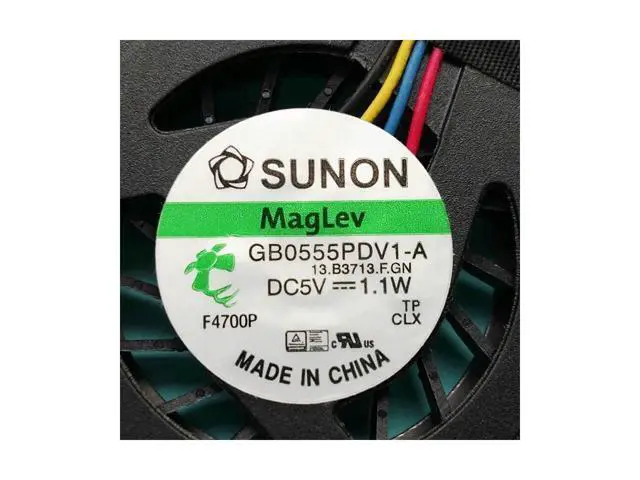 Alt view image 2 of 3 - New CPU Cooling Fan For DELL OptiPlex FX160 160 Hard disk Frame Support Fan cooler 0H224H H224H GB0555PDV1-A 13.B3713.F.GN