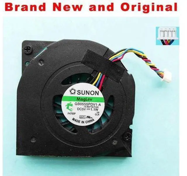 Main image of New CPU Cooling Fan For DELL OptiPlex FX160 160 Hard disk Frame Support Fan cooler 0H224H H224H GB0555PDV1-A 13.B3713.F.GN