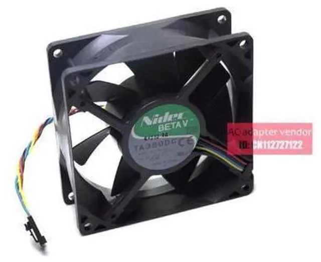 Alt view image 3 of 5 - TA350DC M35172-35 FOR Dell WC236 FOR Dell desktop fan 9CM 12V 0.55A