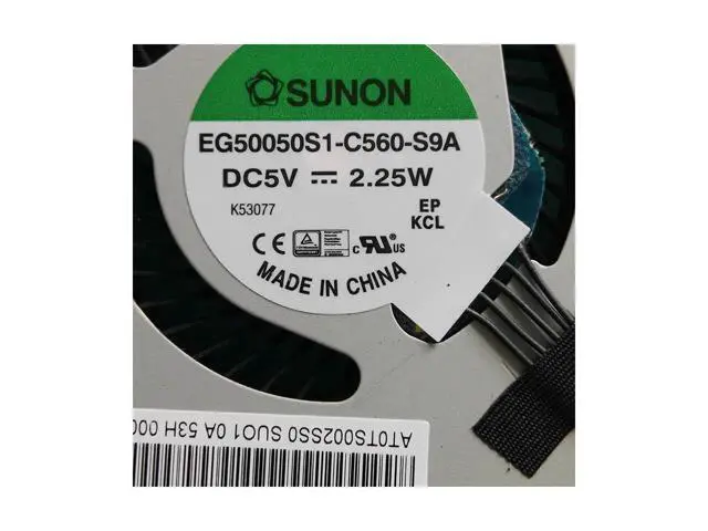 Alt view image 2 of 3 - New Original radiator FOR Lenovo ThinkPad E550 E550C E555 CPU cooling fan cooler heatsink FRU 00HT551 EG50050S1-C560-S9A