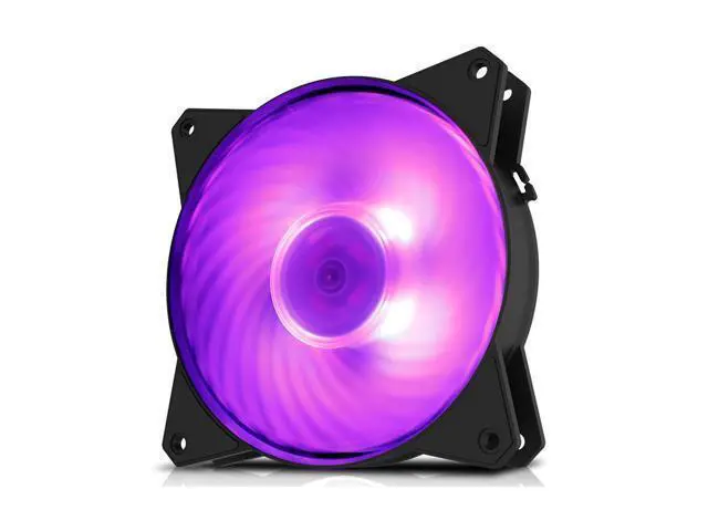 Alt view image 7 of 7 - MasterFan MF120R RGB (PWM) with Hybrid-Design Fan Blade, Speed Profiles, Jam Protection, and Customizable Color Options by Cooler Master