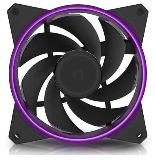 Main image of MasterFan MF122R RGB (PWM) Angel Eye with Hybrid-Design Fan Blade, Speed Profiles, Jam Protection, and Customizable Color Option by Cooler Master