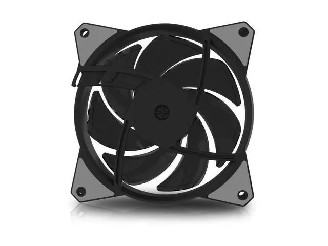 Alt view image 5 of 7 - MasterFan MF122R RGB (PWM) Angel Eye with Hybrid-Design Fan Blade, Speed Profiles, Jam Protection, and Customizable Color Option by Cooler Master