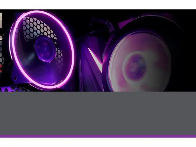 Alt view image 7 of 7 - MasterFan MF122R RGB (PWM) Angel Eye with Hybrid-Design Fan Blade, Speed Profiles, Jam Protection, and Customizable Color Option by Cooler Master