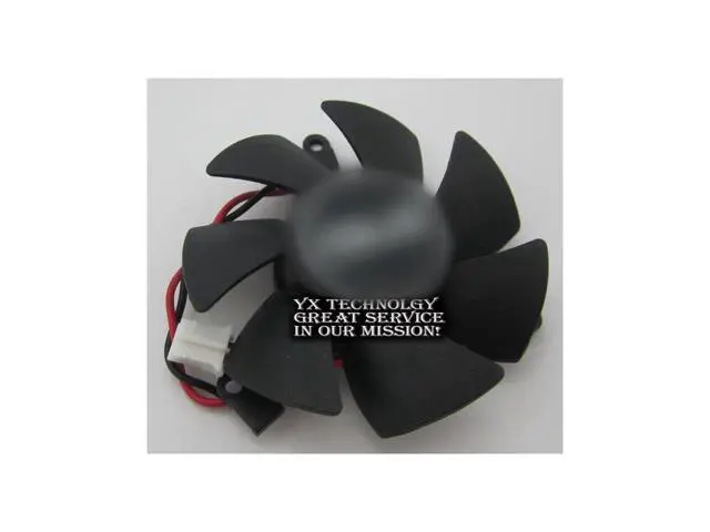 Alt view image 2 of 3 - video card fanNew Graphics card fan 46mm diameter 39mm pitch 2.0 Terminal Cable length 11cm