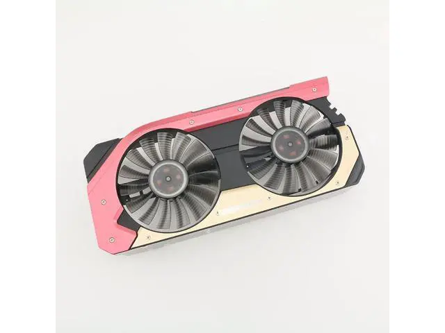 Alt view image 2 of 3 - FD9015U12S 0.55A GTX1060 Cooling Fan EMTek Palit Gece GTX 1060 6GB HV White Monster Video Card Cooler Fan Black
