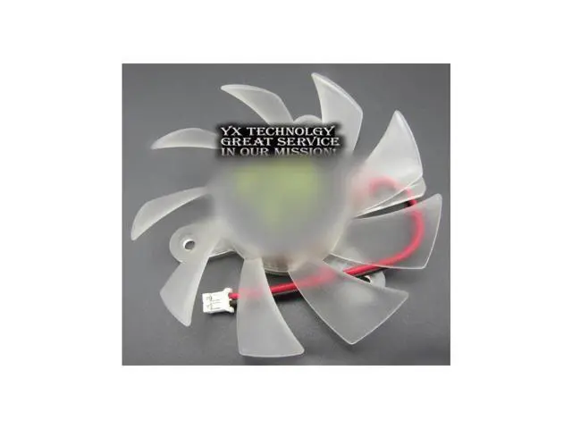 Alt view image 2 of 3 - video card fanNew Graphics card fan PLA08015S12HH 12V 0.35A 75mm diameter