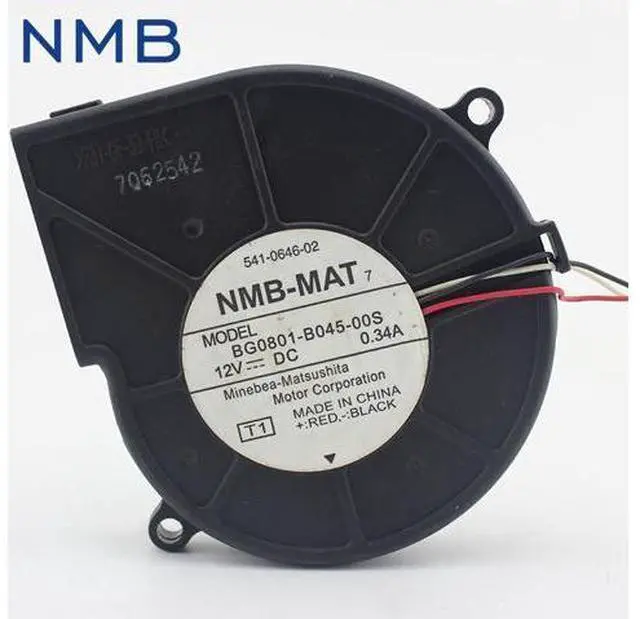 Main image of 2pcs T2000 541-0645 BG0801-B045-00S 8020 80*80*20mm 12V 0.34A Blower cooling Fan