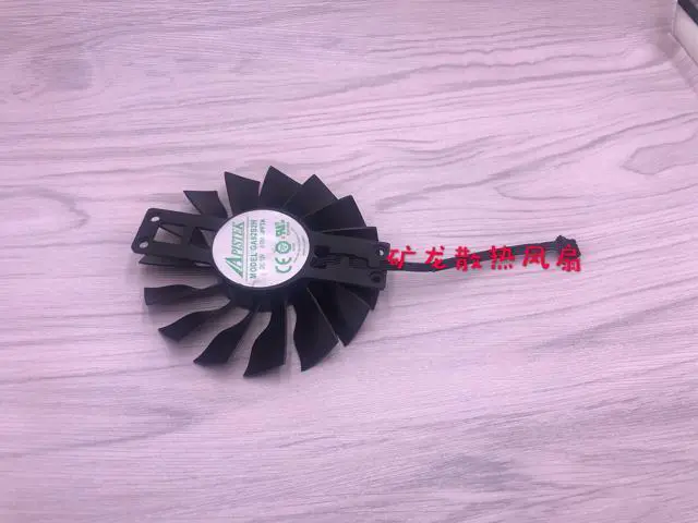 Alt view image 3 of 5 - FD9015H12S GA92S2H For MAXSUN GTX 970 960 graphics card fan 4-pin temperature control 12V cooler (1 Pair)