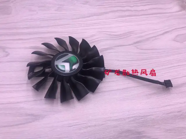 Alt view image 5 of 5 - FD9015H12S GA92S2H For MAXSUN GTX 970 960 graphics card fan 4-pin temperature control 12V cooler (1 Pair)
