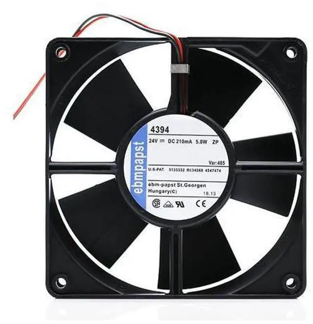 Main image of Ebmpapst 4394 12032 12CM 24V 5.0W 210ma High-End Converter Cooling Fan