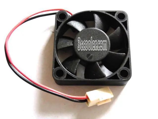 Alt view image 2 of 2 - ADDA 40x10mm AD0412HX-G70 12V 0.1A 2 Wires 2 Pins 4CM fan cpu cooler