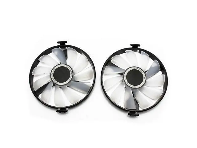 Alt view image 2 of 4 - FDC10U12S9-C For XFX AMD Radeon R7 370 RX 470 480 570 580 RX460 RX 460 cooling fan