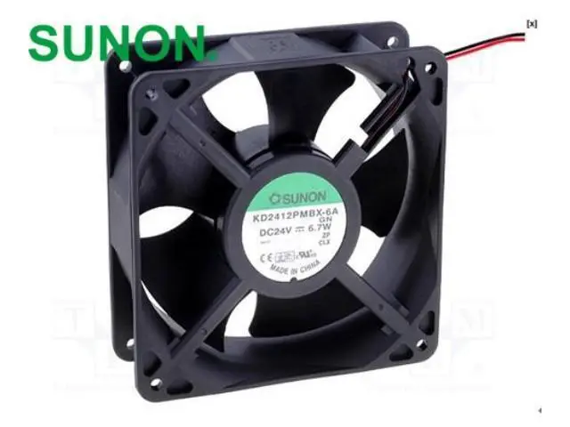 Main image of KD2412PMBX-6A 24V 6.7W 12CM 12038 converter cooling fan Cooling fan