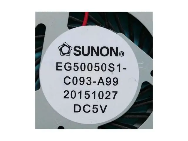 Alt view image 2 of 3 - New and Original CPU fan for tsinghua tongfang G480 S41F G47I Laptop CPU cooling fan cooler EG50050S1-C093-A99