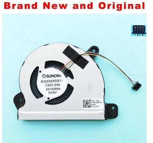 Main image of New and Original CPU fan for SUNON EG50050S1-C950-S9A laptop CPU cooling fan cooler