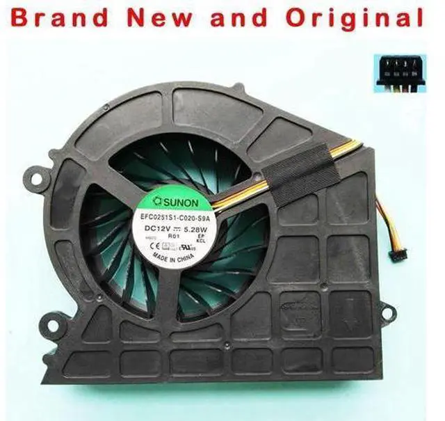 Main image of NEW ORIGINAL FAN FOR SUNON EFC0251s1-c020-s9a dc12v 5.28w CPU cooling fan COOLER