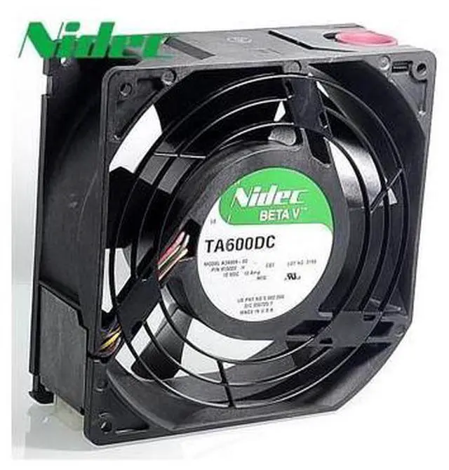 Main image of Nidec Original server fans TA600DC A34969-90 cooling fan 15CM 12V 10A fan dual ball bearing
