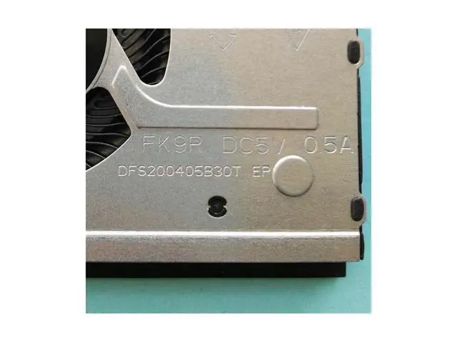 Alt view image 2 of 3 - NEW ORIGINAL CPU COOLING FAN FOR FK9R DC5V 0.5A DFS200405B30T DC28000KFF0 CPU FAN COOLER