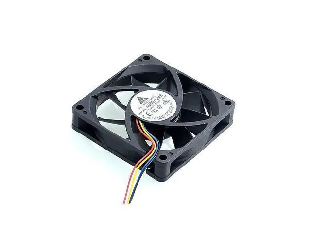 Alt view image 5 of 6 - 2pcs fan Original AUB0712MB 7015 12V 0.24A 7cm 4 -pin PWM CPU cooling fan for Delta 70*70*15mm