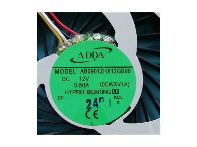 Alt view image 3 of 4 - new original heatsink cooling fan for Vizio All In one CA24 CA27 AB09012HX12GB00 0CWXV1A thermal module cooler fan 3AXV1TMST10