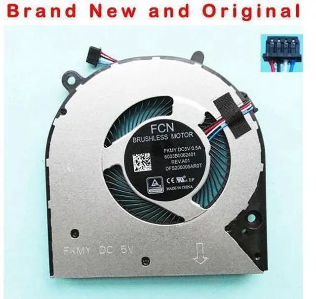 Main image of New original cpu cooling fan cooler for HP 14s-CF 14s-dk 14S-DP 14S-CR TPN-I130 TPN-I135 FAN