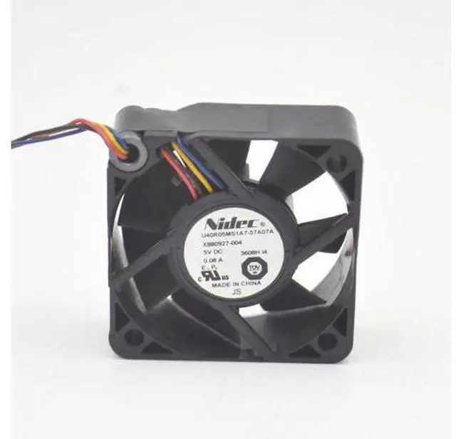 Main image of 3pcs cooling fan 4015 4cm fan U40R05MS1A7-57A07A X880927-004 5V 0.08A 4 wires