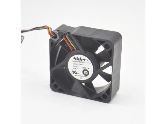 Alt view image 5 of 5 - 3pcs cooling fan 4015 4cm fan U40R05MS1A7-57A07A X880927-004 5V 0.08A 4 wires