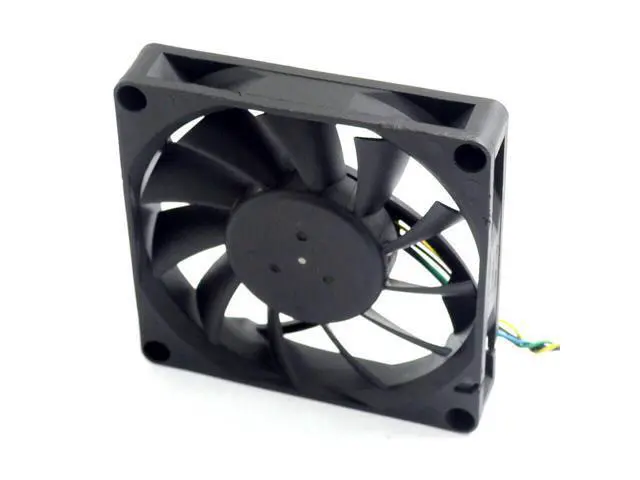 Alt view image 4 of 6 - 5pcs ! 8CM 80MM 8015 8*8*1.5CM 80*80*15MM 12V 0.5A 4-wire PWM Fan EFC0812DB Cooling fan