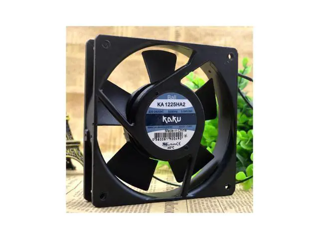 Alt view image 3 of 5 - KA1225HA2 AC220V 0.10A 12025 Taiwan For KAKU card solid heat fan cooling fan