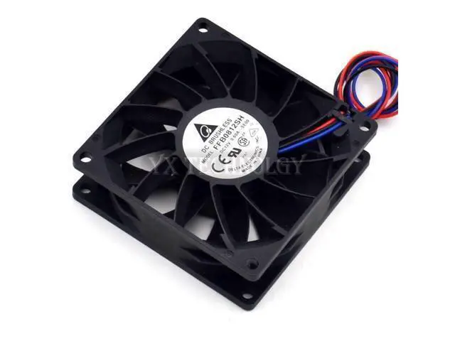 Alt view image 5 of 6 - Delta New and original inverter fan FFB0812SH 8025 12V big fan pressure 80*80*25mm