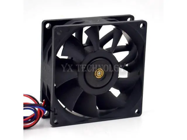 Alt view image 3 of 6 - Delta and inverter fan FFB0812SH 8025 12V big fan pressure 80*80*25mm