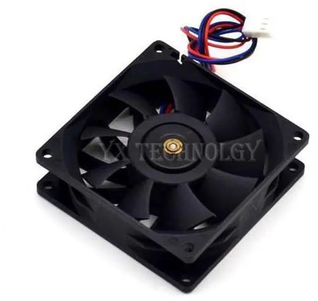 Alt view image 6 of 6 - Delta and inverter fan FFB0812SH 8025 12V big fan pressure 80*80*25mm