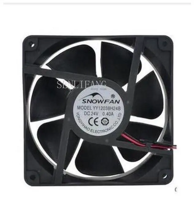 Main image of 12cm 120*120*38MM YY12038H24B 12038 24V 0.4A 2 line industrial fan DC fan