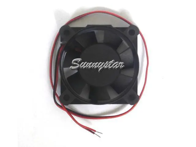 Alt view image 2 of 2 - Square Cooler of SUNON 50*15mm KD1205PHS2 with 12V 1.7W 2-Wires